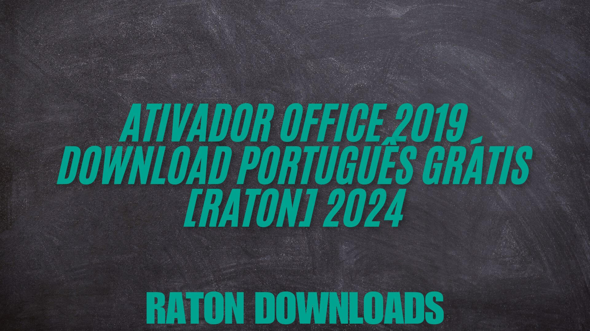 Ativador Office 2019