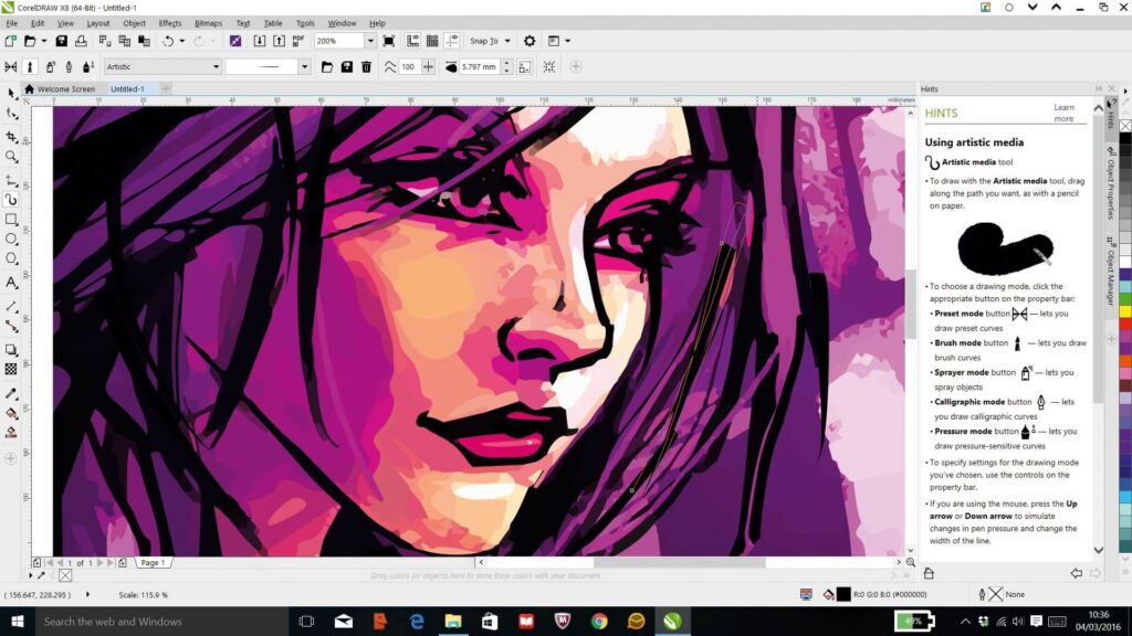 Corel DRAW X8 Image