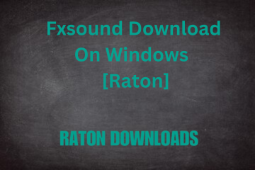 Fxsound Download 1.1.31.0 Boost Your Sound On Windows [Raton]